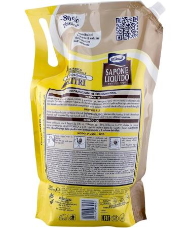  Milmil Milmil Liquid soap coconut and vanilla fragrance Maxieconomio universal refill dermatologically tested 4 x 2000 ml - Buy Online on GoSupps.com