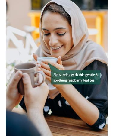  TeeLux TeeLux Pack of 60 Raspberry Leaf Tea Bags Pure Natural Raspberry Leaves Caffeine Free Herbal Tea Bags - Buy Online on GoSupps.com