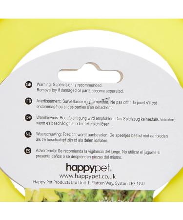 Happy Pet Hoop La Hoop Dog Throw and Fetch Toy - Small 15 centimetre - Buy Online on GoSupps.com