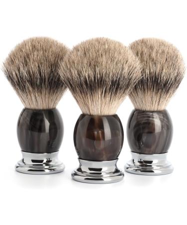M hle Sophist Real Horn Silvertip Shaving Brush - Premium Luxury Wet Shaving Accessory for Men - Buy Online on GoSupps.com
