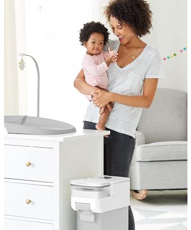 Skip Hop Wipes Dispenser  Nursery Style  Clear/White Wipes Holder - Buy Online on GoSupps.com