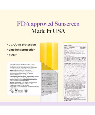 SKINRAYS Hypoallergenic Eyescreen SPF30 - Mineral Sunscreen for Sensitive Skin Clean Beauty Broad Spectrum Zinc Oxide Made in USA - 1.12 Fl Oz - Buy Online on GoSupps.com