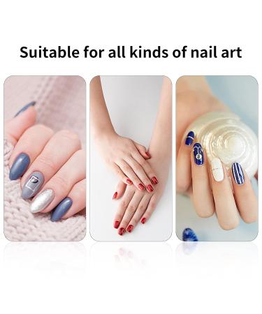5-Piece Nail Design Brush Set - UV Gel & Acrylic Brushes for Professional Nail Art & Manicure Accessories - Buy Online on GoSupps.com