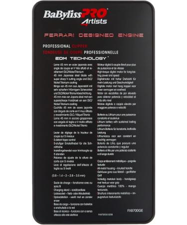 Buy Babyliss Pro FX-8700 Gold Barber Clipper - International Shipping Available | Premium Hair Clipper for Precision Cutting - Buy Online on GoSupps.com
