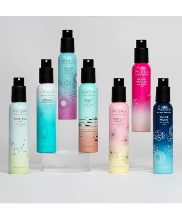 Pacifica Hair Perfume & Body Fragrance Spray Mist - Beach Day with Bergamot Orange Flower Sandalwood Amber Musk & Suede Leather Alcohol-Free Vegan & Cruelty-Free 5 oz (1 Count) New Beach Day 5 Fl Oz (Pack of 1) - Buy Online on GoSupps.com