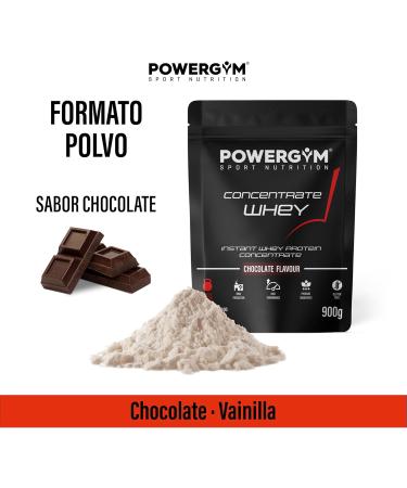  Powergym POWERGYM | Whey Protein Concentrate Chocolate Flavor 400g Whey Protein for Muscle Building | Fast Post-Workout Recovery Protein for Muscle Mass Increase - Buy Online on GoSupps.com