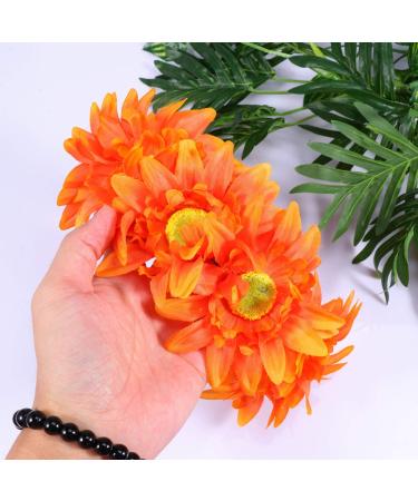 Beaupretty Orange Wedding Headband | Elastic Sunflower Wreath Headpiece for Parties & Holidays - Buy Online on GoSupps.com
