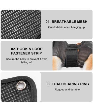Buy Dongker Dog Care Hammock - Breathable Pet Fur Care & Nail Trimming Harness for Cats & Dogs - International Shipping Available - Buy Online on GoSupps.com