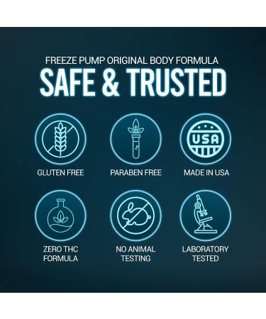 HMP BRANDS 2000MG Hemp Cooling Muscle Cream with Menthol for Maximum Strength Support - Natural Formula for Muscle & Joint Discomfort Relief - Made in USA - 2.1oz - Buy Online on GoSupps.com