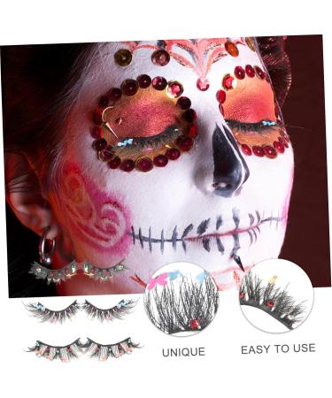 FRCOLOR 3 Pairs decor false lashes fake eyelashes fake lashes for performance women eyelashes natural false eyelashes individual false eyelashes wispy eyelashes chemical fiber make up set - Buy Online on GoSupps.com