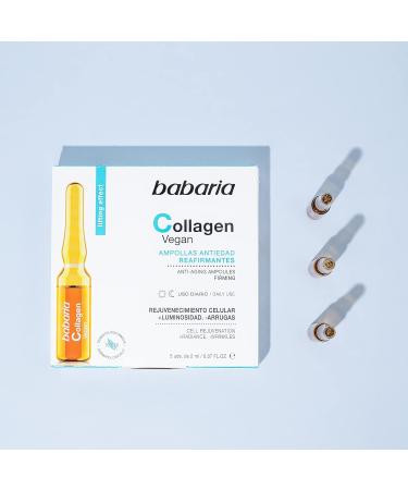  Babaria Babaria - Collagen Vegan Anti-Aging Firming Ampoules Rejuvenates and Brightens the Skin Reduces Wrinkles with Lifting Effect Vegan Daily Use - 2 ml - Buy Online on GoSupps.com