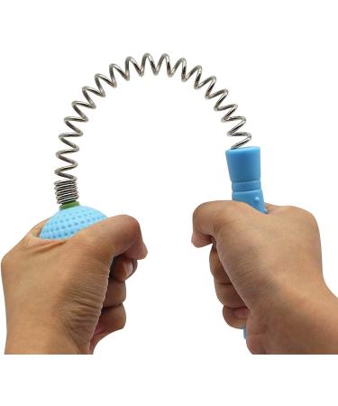 Refurbishhouse Massager Ball Hammer (2 Pack) - Manual Blow Golf Ball Massage for Back & Shoulder Pain Relief - Reduce Fatigue (Blue) - Buy Online on GoSupps.com