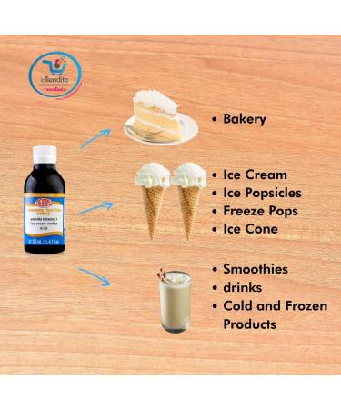 Deiman Artificial Vanilla Ice Cream Flavoring - 4 fl.oz - Buy Online on GoSupps.com