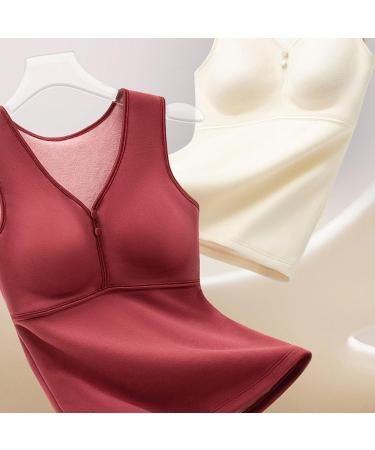 Women s Fleece Thermal Underwear | Sleeveless Ski Undershirt | Warm Cotton Tank Top | V-Neck Functional Base Layer | Shop Now! - Buy Online on GoSupps.com