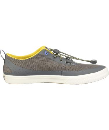 Columbia Men's Dorado CVO PFG Boat Shoe 10 - Ti Grey Steel/Electron Yellow - Buy Online on GoSupps.com