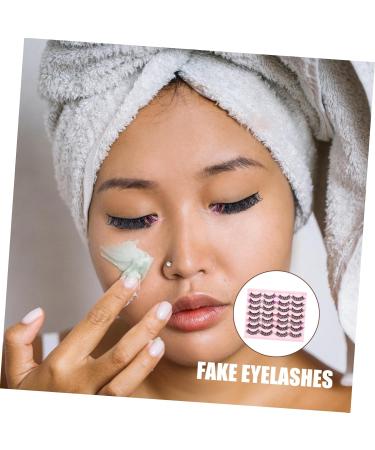 minkissy 14 Pairs Fake Eyelashes False Lashes Fake Lashes False Eyelashes Lash Clusters Lashes with Color Colored Lashes Color Lashes Fluffy Eyelashes Cosplay Extend Imitation - Buy Online on GoSupps.com