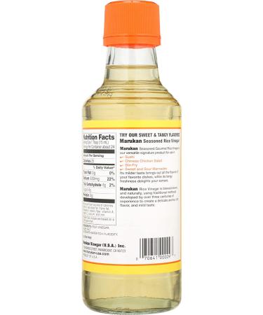 Marukan Seasoned Gourmet Rice Vinegar 12 fl oz - Authentic Japanese Flavor - Buy Online on GoSupps.com