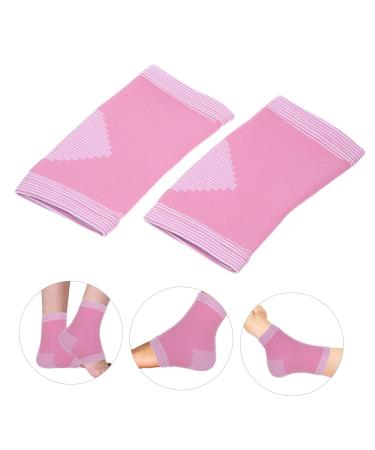 Yardwe 5 Pairs Ankle Protector - Lace-up Support Sleeves & Socks for Kids | Achilles Tendon Braces - Major Pink Latex Silk - Buy Online on GoSupps.com