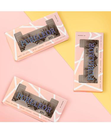 25mm 3D False Eyelashes - Handmade Dramatic Fluffy Lashes (3 Pairs) for Gorgeous Eyes | International Shipping - Buy Online on GoSupps.com