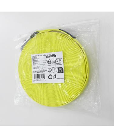 Looxmeer Neon Yellow Dog Tow Lines - 3m to 30m Tear-Resistant Leashes with Hand Loop & D Carabiner - Ideal for Training and Practice - Buy Online on GoSupps.com