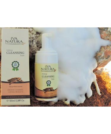 Certified Organic Makeup Cleansing Foam 100ml - Gentle Effective Cleanser for All Skin Types | International Shipping Available - Buy Online on GoSupps.com