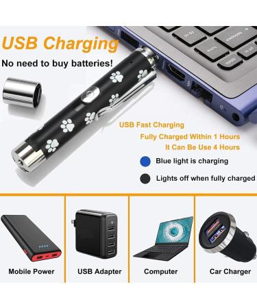 Buy Biucat 7 in 1 LED Pointer - Interactive Cat & Dog Toys with Flashlight & UV Light - Fun Self-Employment for Pets - Buy Online on GoSupps.com
