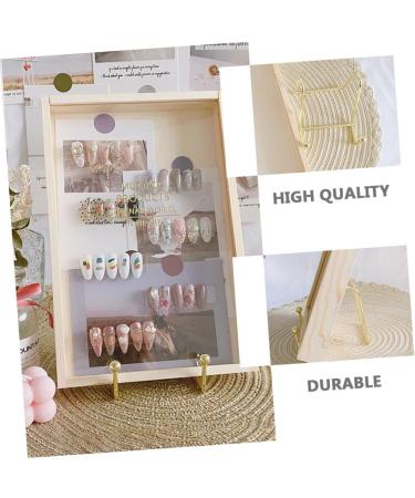 PRETYZOOM 1pc Box Nail Display Board Natural Wood Pull Wooden Box - Buy Online on GoSupps.com