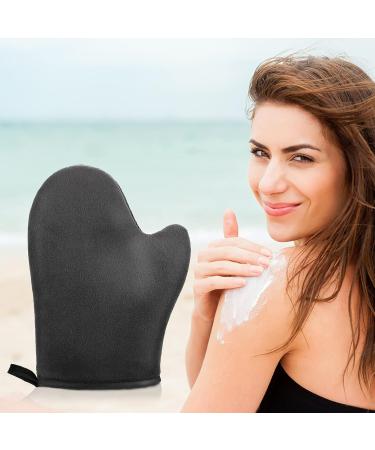 Molain Self-Tanning Gloves (2-Pack) | Soft Applicator for Sunless Tanning & Lotion | Ideal for Mousse & Facial Tan - Buy Online on GoSupps.com