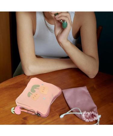 COHEALI Women Sanitary Zipper Storage Bag - Large Capacity Tampon & Pad Organizer for Travel - Buy Online on GoSupps.com