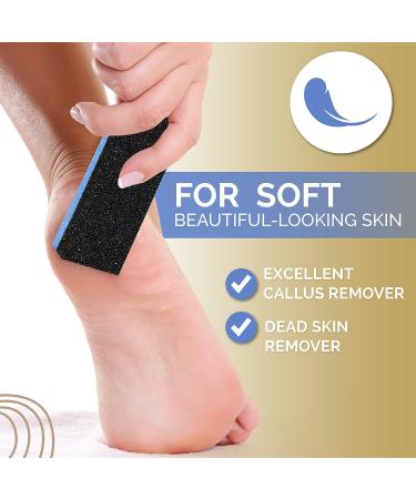 BE-LAIV Foot Pumice Stone Set - Exfoliating Foot Scrubber for Dead Skin & Callus Removal - Professional Pedicure Kit (Pack of 6) - Buy Online on GoSupps.com