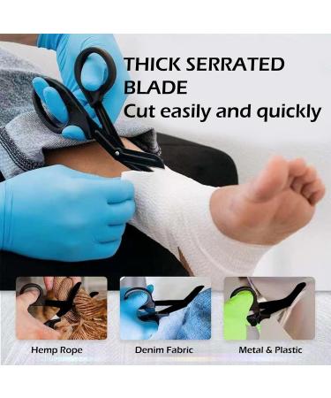 Medical Association Scissors | EMT & Trauma Scissors | Emergency Nurse Scissors (15cm) - Perfect for First Aid and Medical Use - Buy Online on GoSupps.com