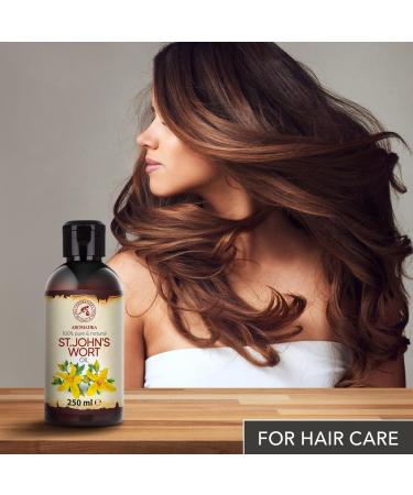 St. John's Wort Oil 250ml - Pure Natural Carrier Oil for Skin & Body Care - Cosmetic Essential Oil - Buy Online on GoSupps.com