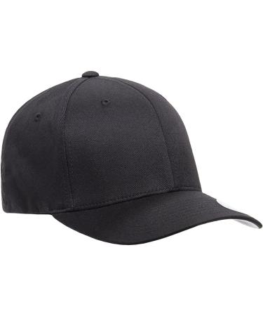 Flexfit Men's Athletic Baseball Fitted Cap - Black | Large-X-Large - Buy Online on GoSupps.com