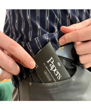 Frontman Charcoal Oil-Absorbing Face Sheets - Pack of 100 Sheets, Control Shine, Remove Excess Oil, Unclog Pores - Buy 2 Packs for Best Results - Buy Online on GoSupps.com