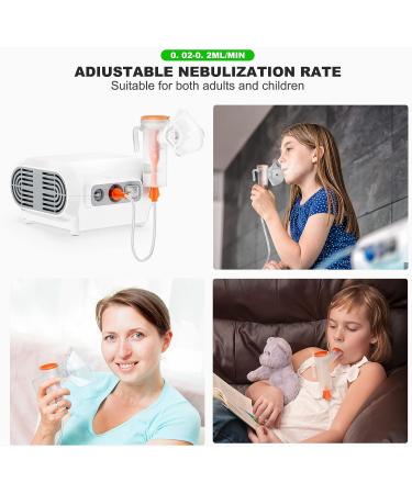 Portable Compressor Nebulizer Machine for Adults and Kids - Jet Nebulizer with Accessory Set, Personal Steam Inhaler for Daily Use - Buy Online on GoSupps.com