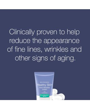 Neutrogena Healthy Skin Anti-Wrinkle Cream with SPF 15 - Original Formula 1.4 oz | Anti-Aging Sunscreen - Buy Online on GoSupps.com