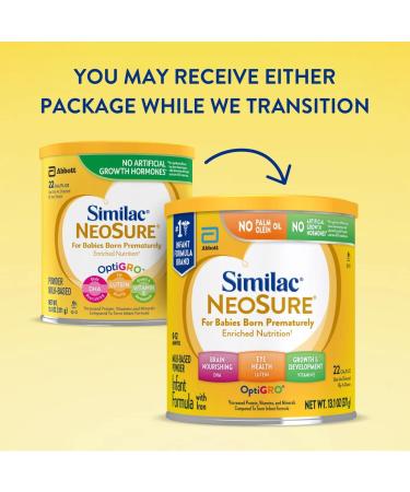 Similac NeoSure Infant Formula with Iron 13.1oz - 6 Pack for Premature Babies - Buy Online on GoSupps.com
