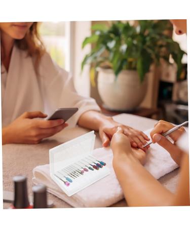 Beavorty 1 Nail Drill Set drill bits nail polishing tools nails gel remover nail drill heads manicure file bit nail polish gel manicure drill bit kit Acrylic head to rotate ceramics - Buy Online on GoSupps.com