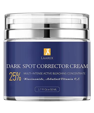 Dark Spot Remover for Face and Body  Dark Spot Corrector Cream  Fades Hyperpigmentation  Freckles Evens Skin Tone  Age Spot Remover & Blemish Reducer for Women Men -1.7 FL OZ