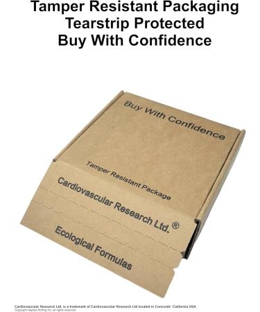 Cardiovascular Research Magnesium Taurate 125 mg New Tamper Resistant Store and Ship Packaging 60 Count 60 Count (Pack of 1) - Buy Online on GoSupps.com