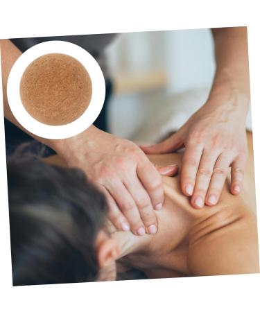 Fomiyes 2-St Yoga Ball - Cork Massage Device for Pain Relief | Myofascial Roller & Fitness Tool - Buy Online on GoSupps.com