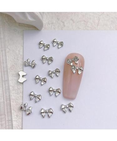 FEIlei 3D Nail Charms Bows Nail Art Studs Nail Jewelry for DIY Crafts Nail Art Decor - Buy Online on GoSupps.com