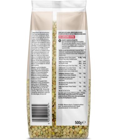 by Amazon Lentilles Vertes 500g 9.7 cm x 4.8 cm x 19.8 cm - Buy Online on GoSupps.com