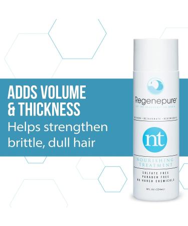 Regenepure NT Shampoo 8 oz - Nourishing Treatment for Healthy Scalp and Hair Growth - Buy Online on GoSupps.com