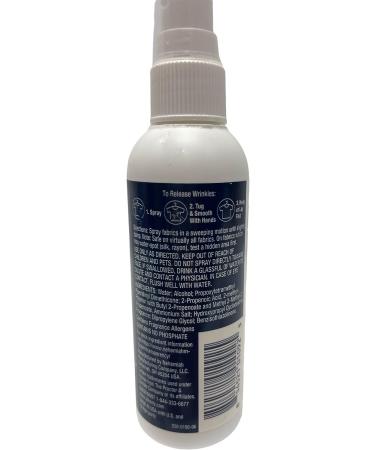 Downy Smooth & Go Wrinkle Release Fabric Spray Bundle (2 x 3 oz) with Travel Bottles & ThisNThat Tip Card - Buy Online on GoSupps.com