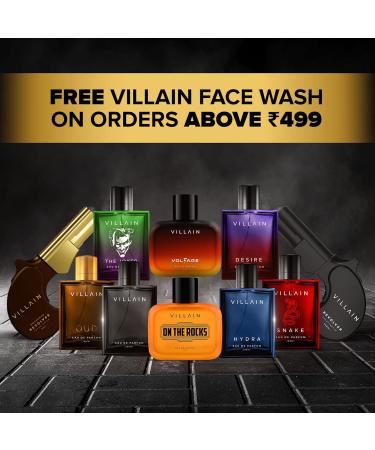 VILLAINN OUD Eau De Parfum For Men 100ml | Premium Luxury Perfume For Men | Long Lasting Fragrance | Best Gift For Men - Buy Online on GoSupps.com