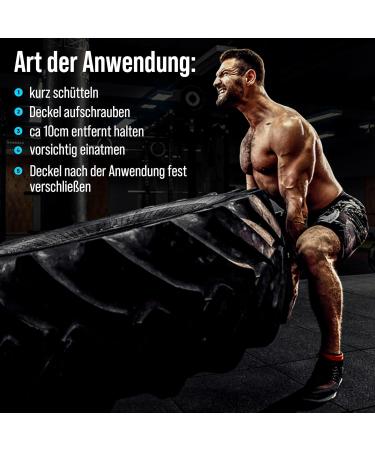 German Smelling Salt Extra Strong Ideal for Strongman - Ammonia - 40ml - Buy Online on GoSupps.com