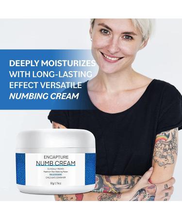 IRIYAND 5% Lidocaine Tattoo Numbing Cream & Aftercare - Fast-Acting Long-Lasting Anesthetic - 1.76oz (Pack of 1) - Buy Online on GoSupps.com