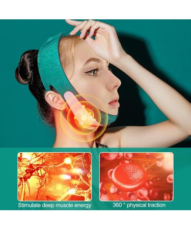 Face Lift Tape Double Chin Reducer - Non-Surgical Face Sculpting Tool for V-Face Shaping Massager - V Line Lifting Mask - Face Lift Tape Reshape Face Contour - Buy Online on GoSupps.com