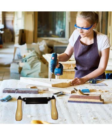 Lesunbak 8-Inch Train Knife for Woodworking | Stainless Steel Straightening Tool with Wooden Handle - Ideal for Shaping and Binking Wood Trunks - Buy Online on GoSupps.com